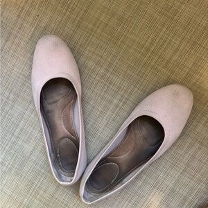 Well-used Pink Women's Flats